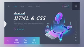 How To Make A Website Using HTML And CSS  Website Design In HTML And CSS [upl. by Irahc]