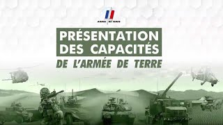 Présentation des capacités de larmée de Terre 20192020 [upl. by Unhsiv746]