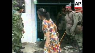 INDONESIA ETHNIC CHINESE BECOME VICTIMS OF ONGOING RIOTING [upl. by Lleda]