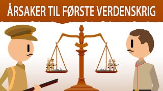 Årsaker til første verdenskrig [upl. by Milak842]