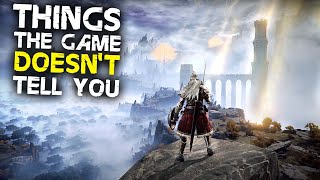 Elden Ring 10 Things The Game DOESNT TELL YOU [upl. by Yekcir]