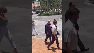 Trump leaves for Miami court appearance [upl. by Arvid985]