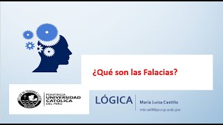 ¿Qué son las falacias [upl. by Auburta]