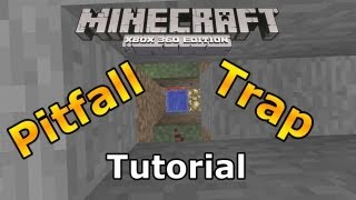 How to Make a Pitfall Trap in Minecraft Xbox [upl. by Armando]