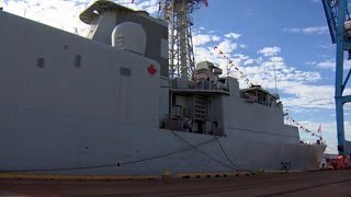 Tour the HMCS Athabaskan [upl. by Roberto]