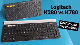 Logitech K780 vs K380  Still the best multidevice Bluetooth wireless keyboards in 2024 [upl. by Meijer]