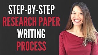 My Step by Step Guide to Writing a Research Paper [upl. by Willet]