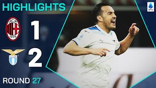 MILANLAZIO 12  HIGHLIGHTS  Pedro Scores Winner in Dramafilled Finale  Serie A 202425 [upl. by Alric]