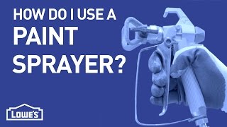 How Do I Use a Paint Sprayer  DIY Basics [upl. by Kcyred]