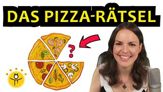 Mathe RÄTSEL Pizza – geometrische Reihe schwierige Mathe Rätsel [upl. by Pressman296]