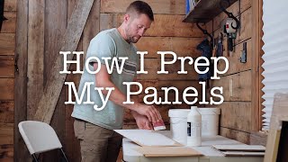 Preparing Hardboard amp MDF Panels for Painting [upl. by Manning]