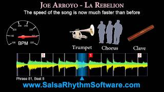 Joe Arroyo  La Rebelion Salsa Rhythm amp Timing HD [upl. by Kitchen633]