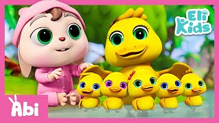 Five Little Ducks  Educational Songs amp Nursery Rhymes  Eli Kids [upl. by Ferdie]