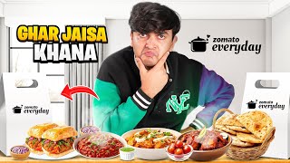 Trying Zomato Everyday Service  Home Cooked Meals [upl. by Phip196]