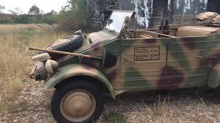 Volkswagen Kübelwagen Typ 82 1943  Mauser K98 Walk around  Кюбельваген 82  キューベルワーゲンのタイプ82 [upl. by Etselec]