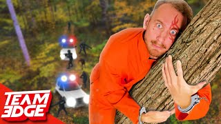 Handcuffed Prisoner Escape Challenge  Escape the Forest [upl. by Hines]