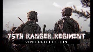 75th Ranger Regiment  2019  quotRangers Lead the Wayquot [upl. by Mazel]