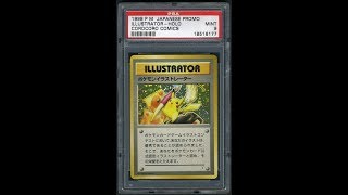 smpratte  Pokemon Pikachu Illustrator Card PSA 9 Mint  The Most Valuable Pokemon Card [upl. by Gould]