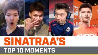 Top 10 Sinatraa Moments [upl. by Oynotna587]