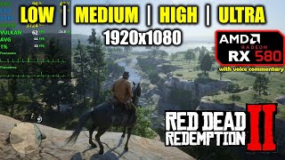 RX 580  Red Dead Redemption 2  II  1080p All Settings [upl. by Ranip]