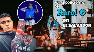 CONCIERTO DE KAROL G EN EL SALVADOR  COMPLETO [upl. by Nollahp]