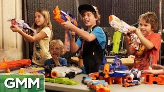 NERF Firing Squad ft Our Kids [upl. by Nirad663]