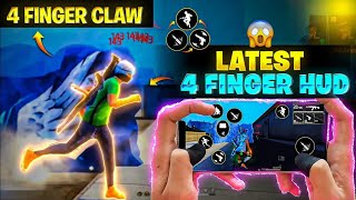 Top 5 Easy amp Best Custom Hud Settings😯 Free Fire 4 Finger Setting  4 Finger Custom Hud Free fire [upl. by Cattan383]