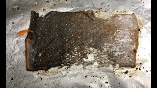 How to Bake Salmon  Remove Fish Skin Perfectly Every Time [upl. by Rusert]