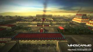 Mindscape3D Tenochtitlan 3D Flyby [upl. by Ydnys928]