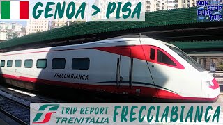 TRENITALIA FRECCIABIANCA ETR460 REVIEW  GENOA TO PISA  ITALIAN TRAIN TRIP REPORT [upl. by Lenora]