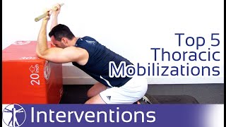 Top 5 Thoracic Spine Mobility Drills [upl. by Schroer145]