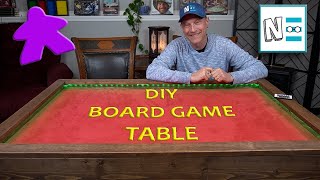 DIY BOARD GAME TABLE DINING TABLE CONVERSION [upl. by Korb414]