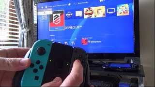 How to use Nintendo Switch Controllers on PS4 long version [upl. by Hsiwhem120]