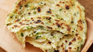 ExtraFlaky Chinese Scallion Pancakes Recipe 葱油饼 [upl. by Catharine]