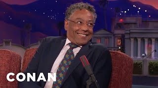 Giancarlo Espositos Craziest ComicCon® Fan Encounter  CONAN on TBS [upl. by Marven]