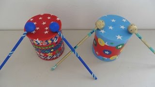 DIY Tambores ⭐️ Drums ⭐️  Creative Flower [upl. by Baggott]