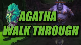 Mage Tower Is Easy Now Feral Druid Agatha Guide [upl. by Stoneman]