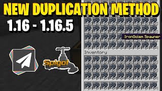 HOW to DUPLICATE in Minecraft Servers NEW GLITCH Paper amp Spigot Servers [upl. by Weisberg]