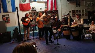 Gabriel Munoz performs musica jibara Traditional Puerto Rican music in the Bronx NY [upl. by Mayes]