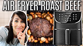 How to Cook an ENTIRE DINNER Inside Your Air Fryer  Air Fryer Roast Beef [upl. by Jeff]