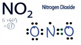 NO2 Lewis Structure How to Draw the Lewis Structure for NO2 [upl. by Kind]