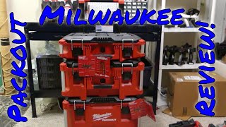 Milwaukee 22 in Packout Rolling Modular Tool Box Stackable Storage System Review amp Demo [upl. by Epoh502]