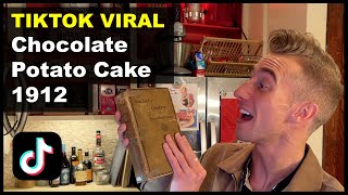 TikToks Viral 1912 Chocolate Potato Cake  ORIGINAL RECIPE [upl. by Notak481]