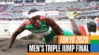 Mens Triple Jump Final  Tokyo Replays [upl. by Weidner650]