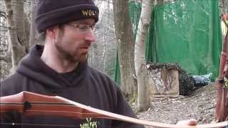 Bearpaw Products  Bodnik Redman 50 Unboxing and Mini Range Tour Instinctive archery [upl. by Yrffoeg]