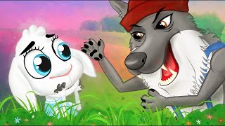 بھیڑیا اور سات چھوٹے بکرے  The Wolf and the Seven Little Goats Kahani  Urdu Fairy Tales [upl. by Enyahc]