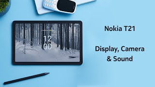 Nokia T21  Display Camera amp Sound [upl. by Carman]