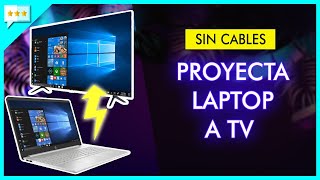 Cómo CONECTAR mi Laptop a la TV Sin Cable HDMI ✅ Rápido y Fácil [upl. by Trebornhoj]