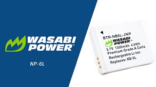 NP6L  Battery Compatability  Wasabi Power [upl. by Yorick]