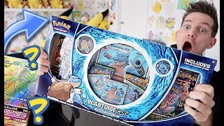 Opening a Blastoise GX Premium Collection Box [upl. by Sarat251]